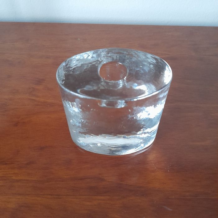 Castiçais vidro alto nível