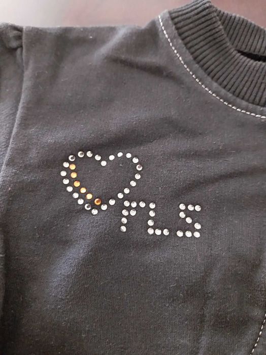 Casaco Bolero preto menina, FLS