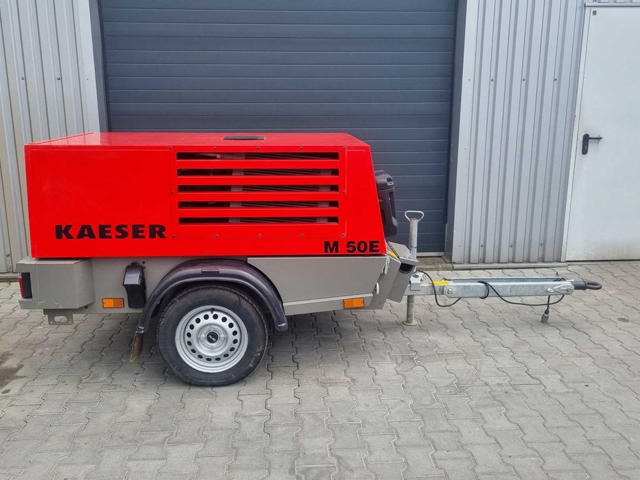 Kaeser M50E M46E 5m3/min 25kW elektryczny mobilny piaskowanie