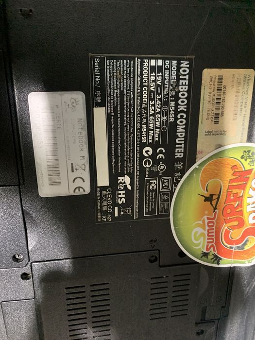 Portatil Mythus para pecas64551542026371122