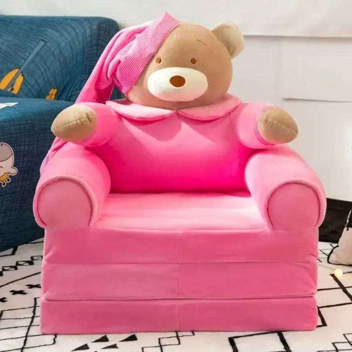 М'яке дитяче крісло плюшеве Ведмедик, м'яке диван-крісло ОПТ та ДРОП