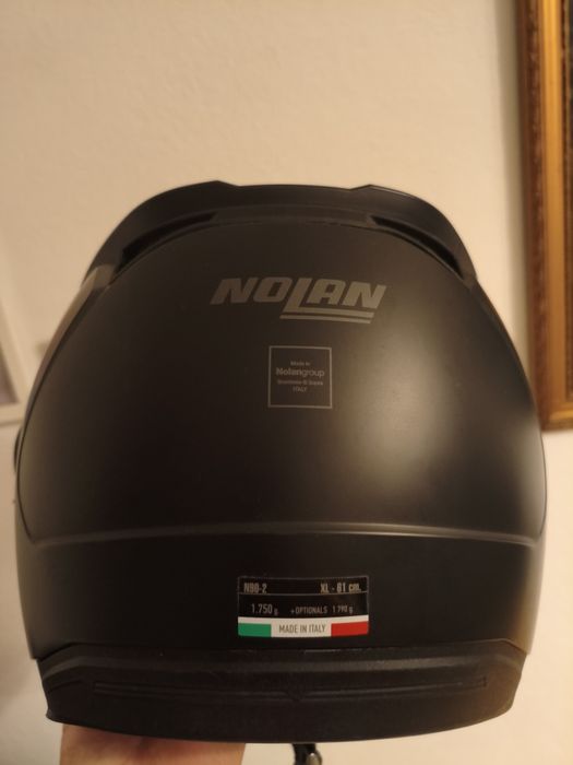 Capacete Novo/ Nolan N90-2 06 Matt Black