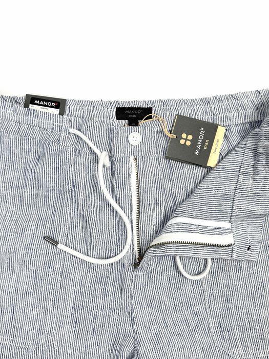 Лляні штани брюки Manor relaxed fit xl