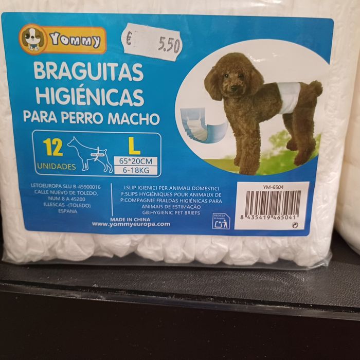 Fraldas para cao