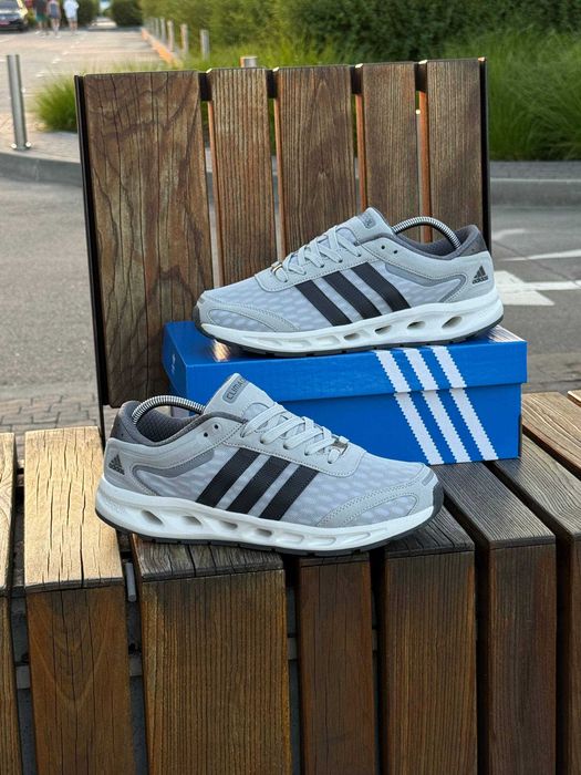!ЛІТНІ! Adidas Climacool Light Grey Black |41-45