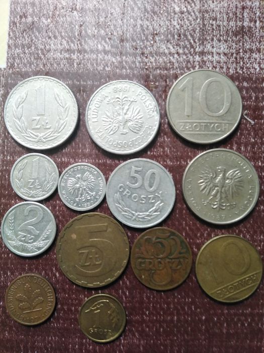 Монети СССР, Польщі і інші.