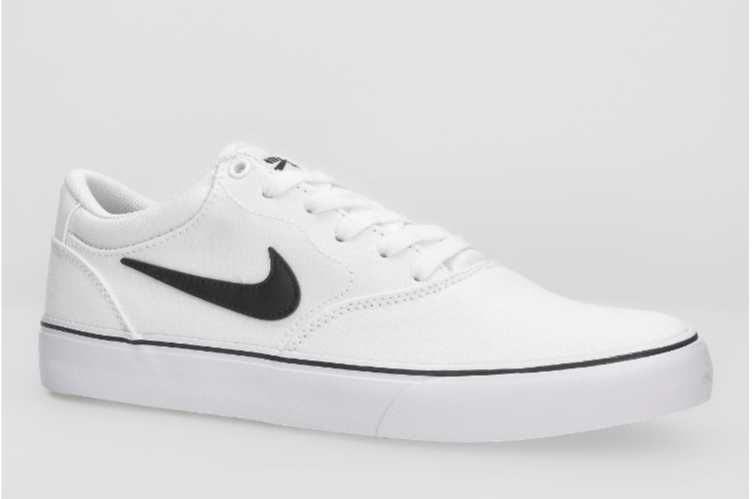 Nike SB 729825-101 White Clutch Low Canvas