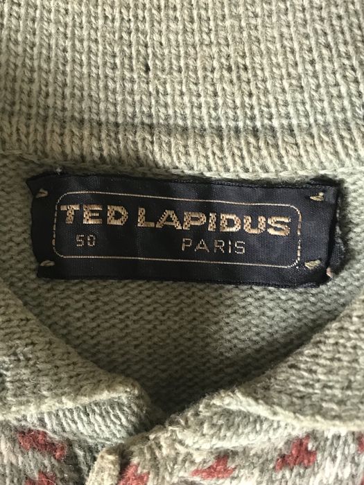 Camisola vintage Ted Lapidus tamanho pequeno S (50)