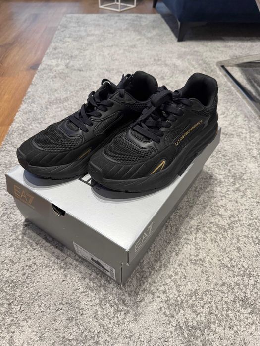 Buty sneakersy rozm. 43.3 Emporio Armani  EA7 X8X178 XK382 M701 Czarny