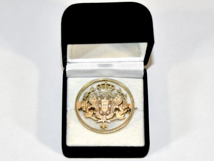 D. Manuel II - 1908 - Monarquia Pin Soberbo - Único