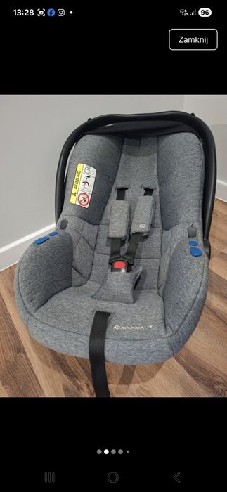 Fotelik samochodowy Avionaut pixel z bazą 0-13kg