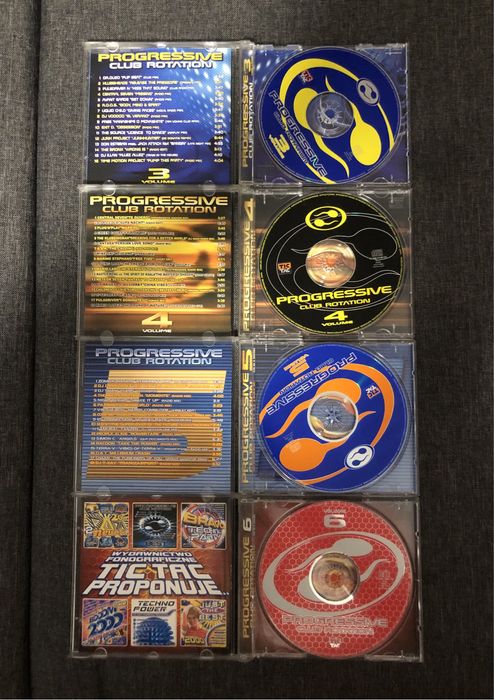 Progressive Club Rotation Volume 3, 4, 5, 6 - CD
