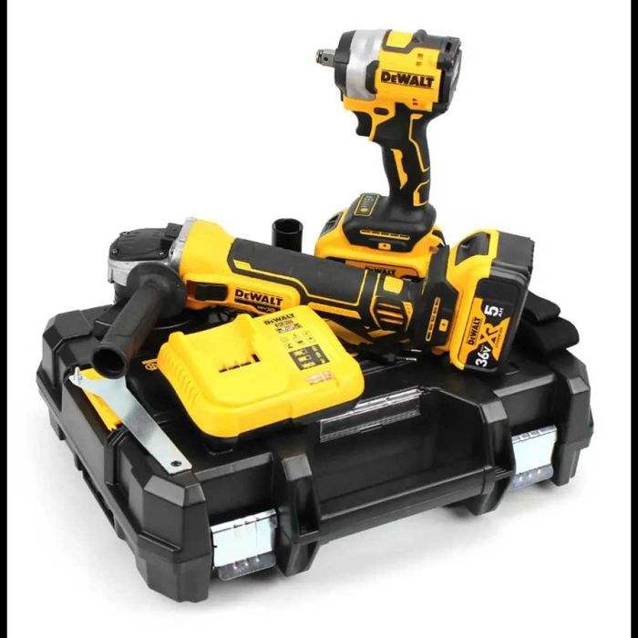 Набір 2в1 DeWalt 36V (Гайковерт DCF922D2T + Болгарка DCG405P2) Арт.881