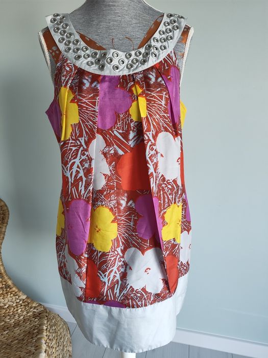 Letnia sukienka z kieszeniami Pepe jeans by Andy Warhol