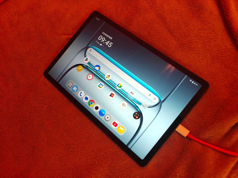 Tablet OnePlus Pad Lite 8/128GB LTE/SIM niebieski - stan Idealny. Bateria 9340 mAh