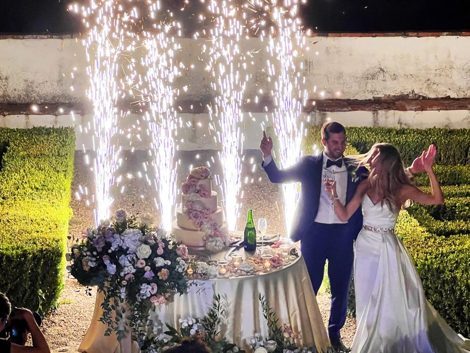 FOGO FRIO SPARKLES Para Casamentos e Eventos