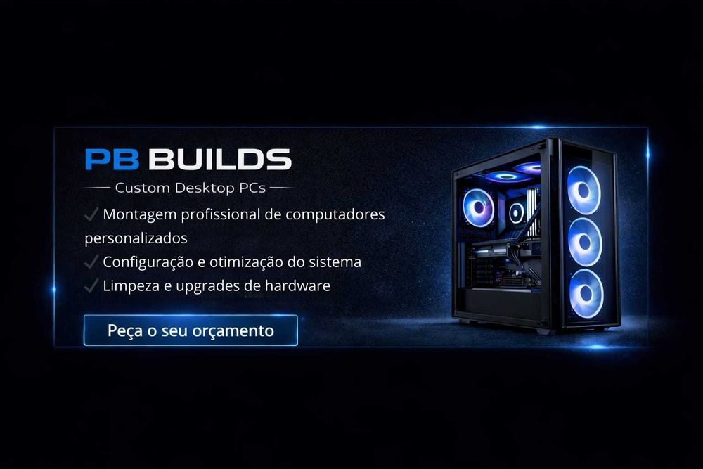 Montagem de PCs / Computadores | Limpeza, Upgrades e Configuração422343452656281601