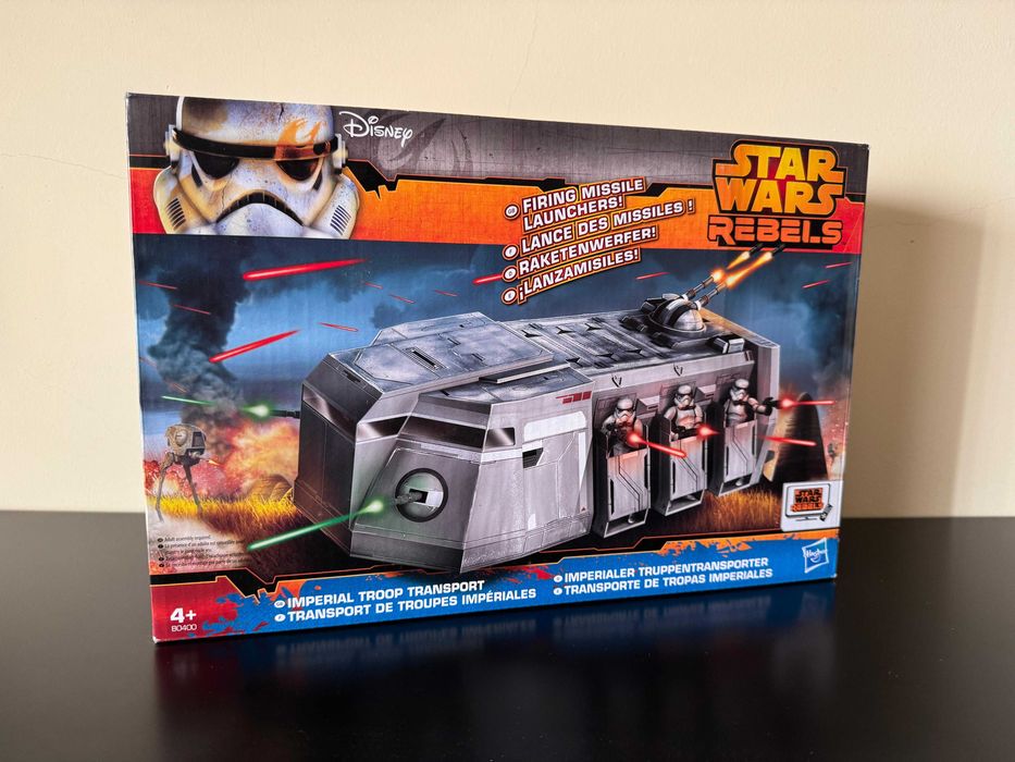 Veículo Imperial Troop Transport Star Wars Rebels Hasbro Novo e Selado