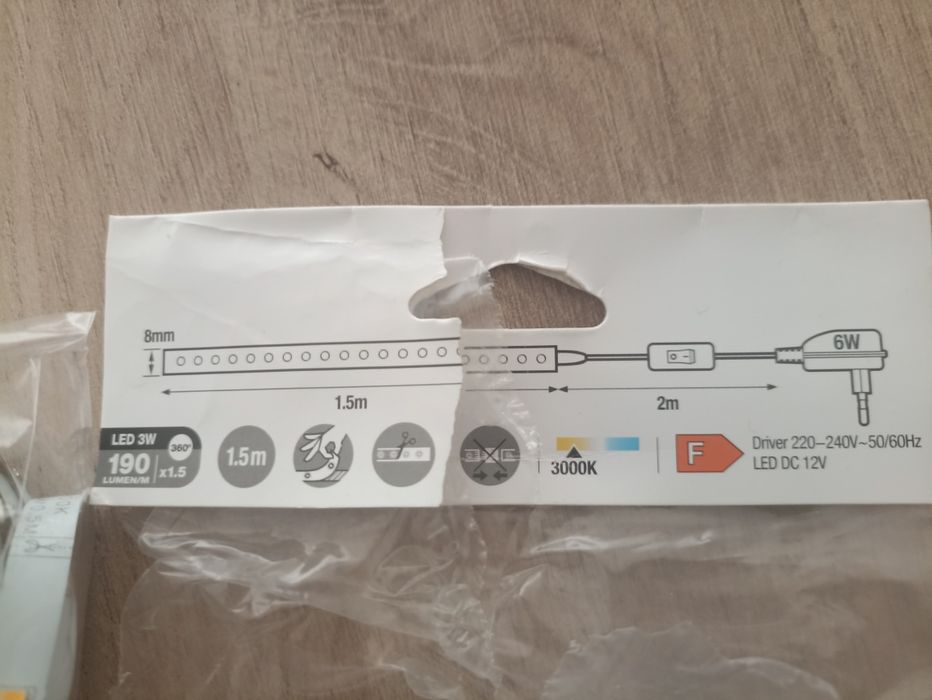 Fita led 1.5m (nova)