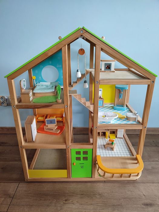 Hape domek dla lalek drewniany