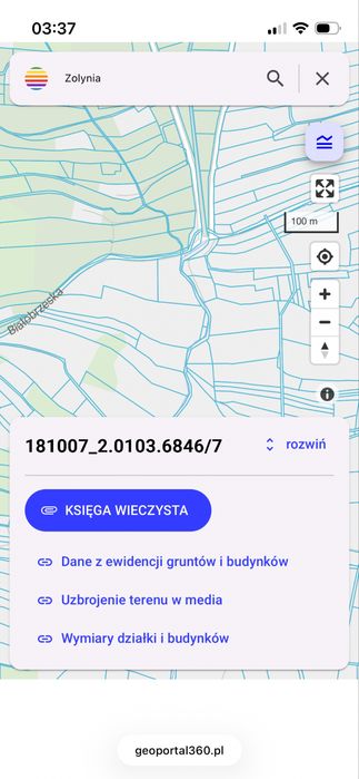 Dzialka w Żołyni - Widok 5