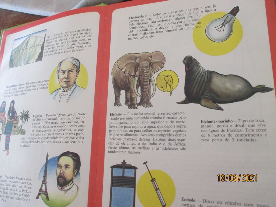 Enciclopédia infantil ilustrada - 6 volumes