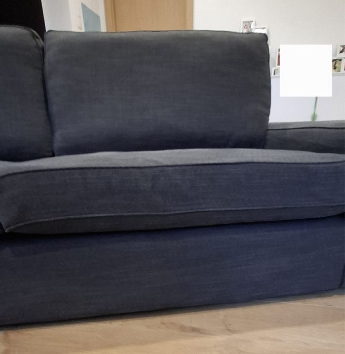 Sofá kivik cinzento