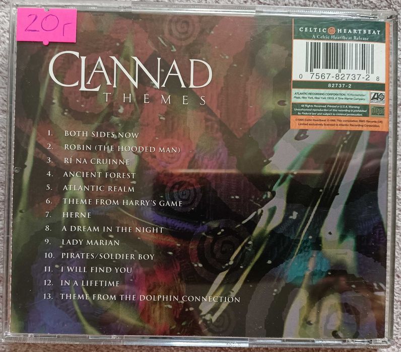 Clannad cd Themes stan bdb printed in usa