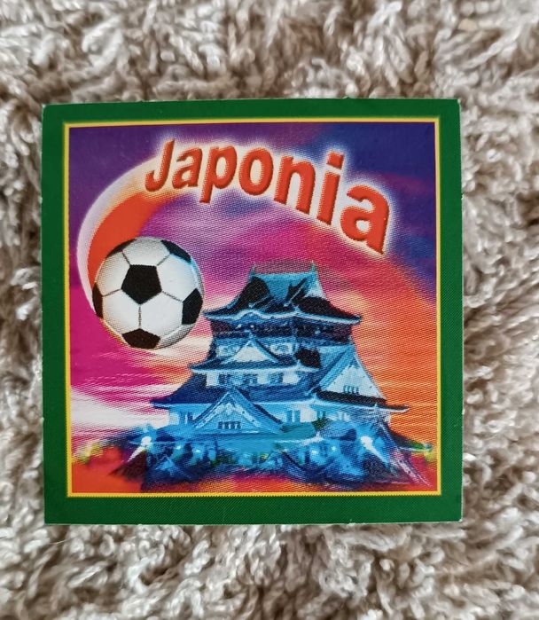 Naklejki Goool Club  kraje 2002 Japonia Lay's