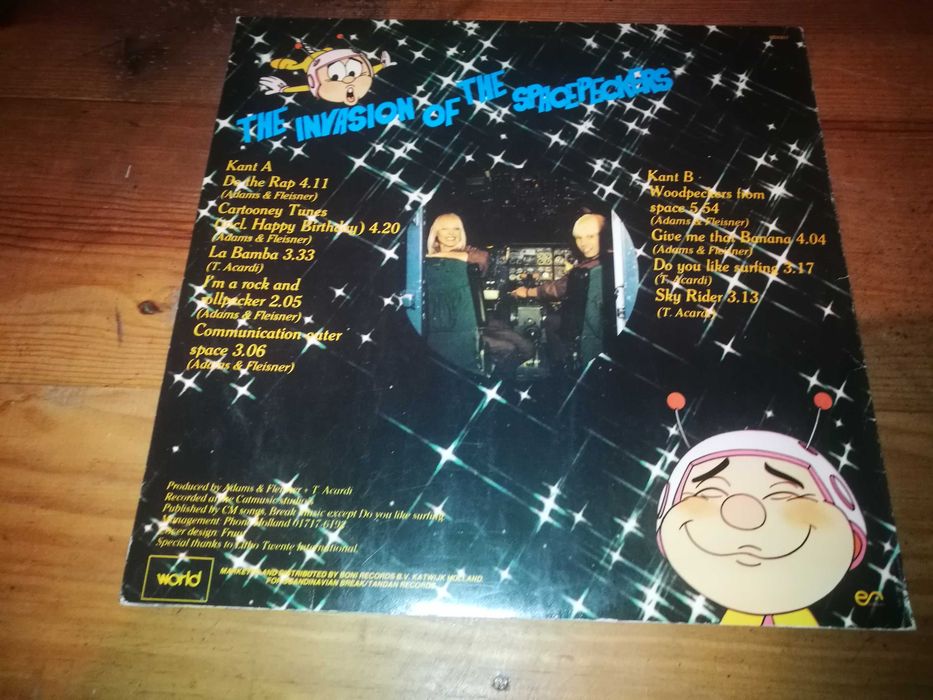 VIDEO KIDS (DANCE) The Invasion Of The Spacepeckers LP