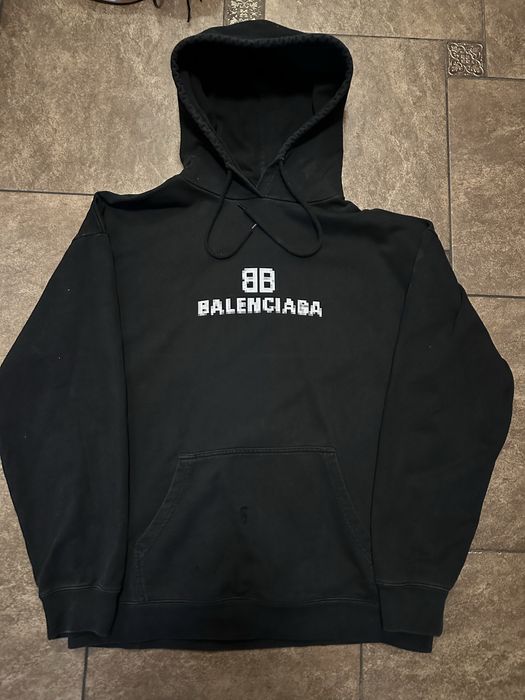 Balenciaga pixel hoodie худи