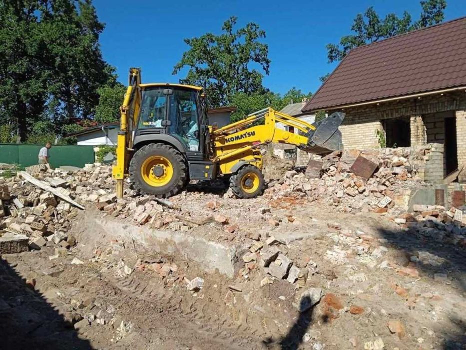 Демонтаж дома ,сарая. Разборка постройки, вывоз мусора, вивіз сміття