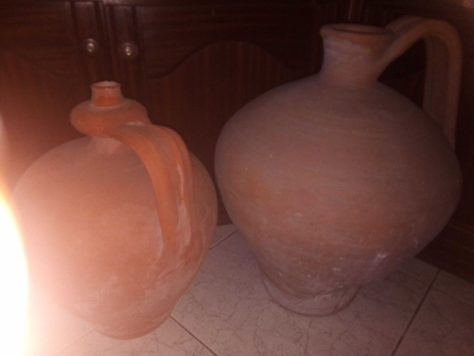 Jarros antigos para jardim