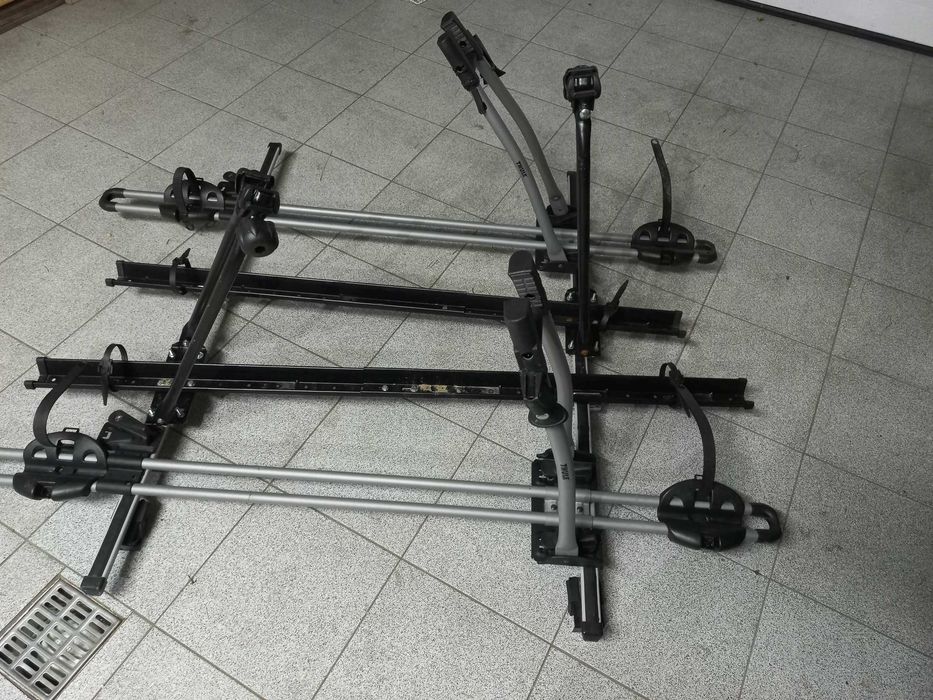 Thule FreeRide 532, 2 sztuki + relingi + 2 dodatkowe mocowania