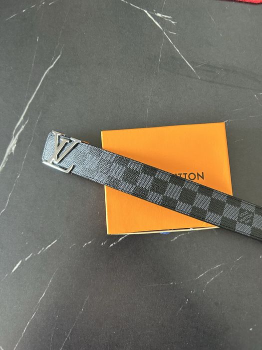 Czarny Pasek Monogram - LV