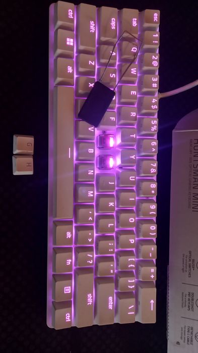 Teclado Razer Huntsman Mini White Edition