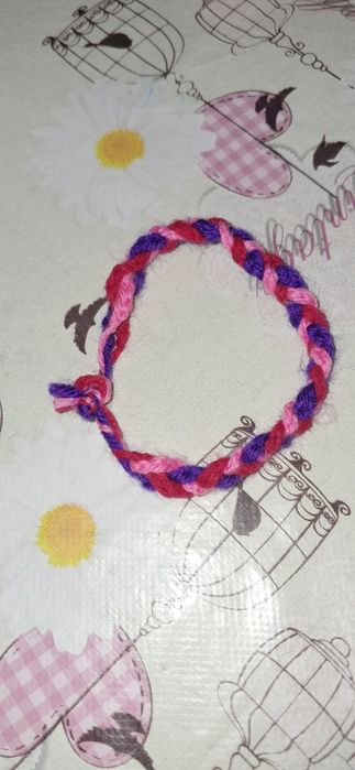 Браслет з ниток!