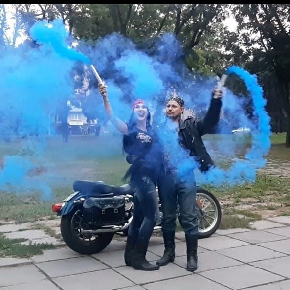 Кольоровий Дим для фотосесій. Дим на Гендер вечірку