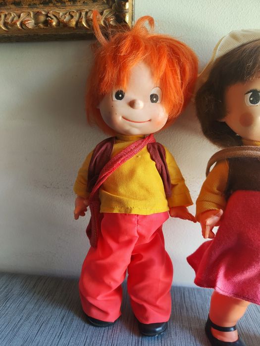 Bonecas Heidi e Peter - Anos 70