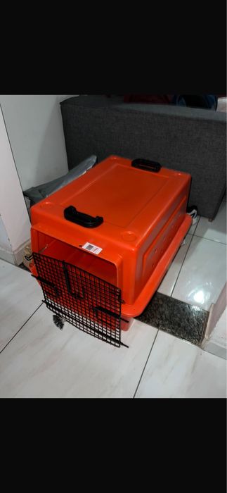Caixa de transporte para cães