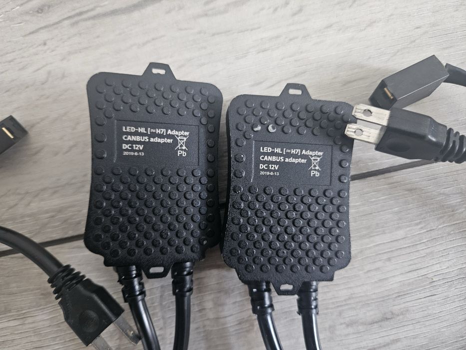 Żarówki LED samochodowe H7 PHILIPS ULTINON + Adapter