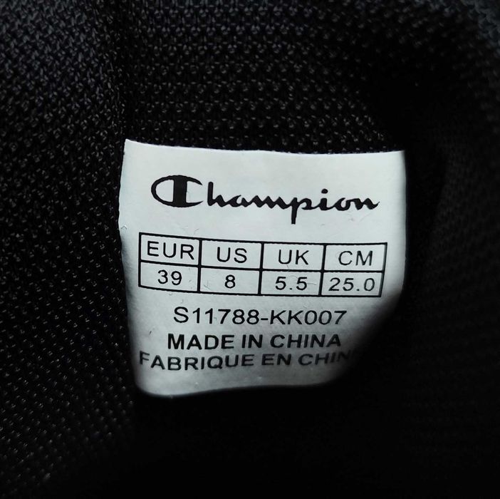 Damskie Buty Sneakersy Platforma Champion |R. 39