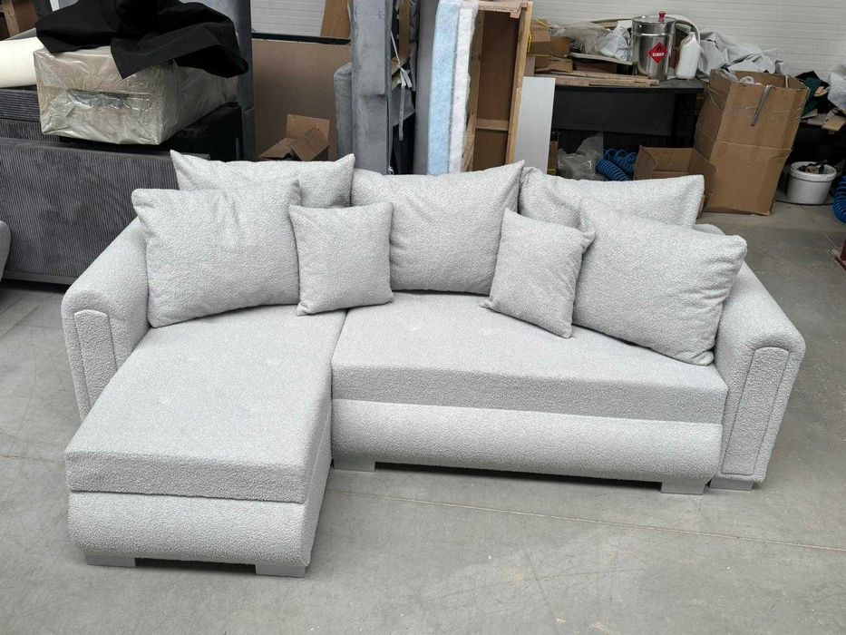 Narożnik Nordi z funkcją spania, nowoczesny funkcjonalny, hit 2025