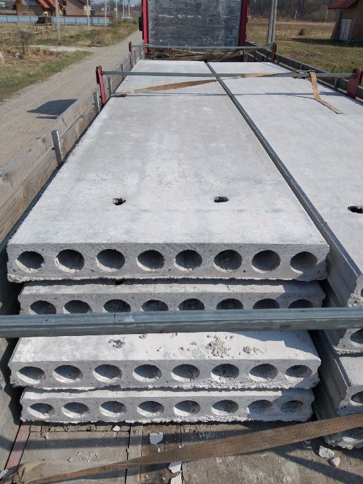 Панелі перекриття залізобетонні полегшені (висота 16см).Найнижчі ціни