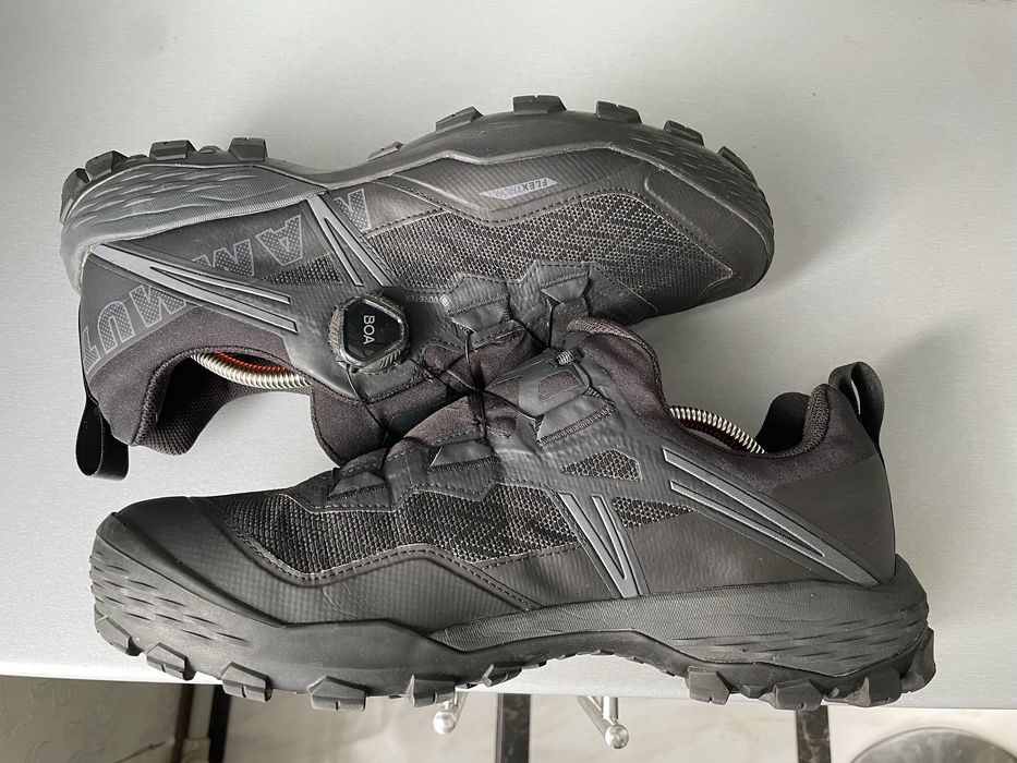 Трекінгові кросівки череіики mammut ducan low gtx boa vibram 44-45