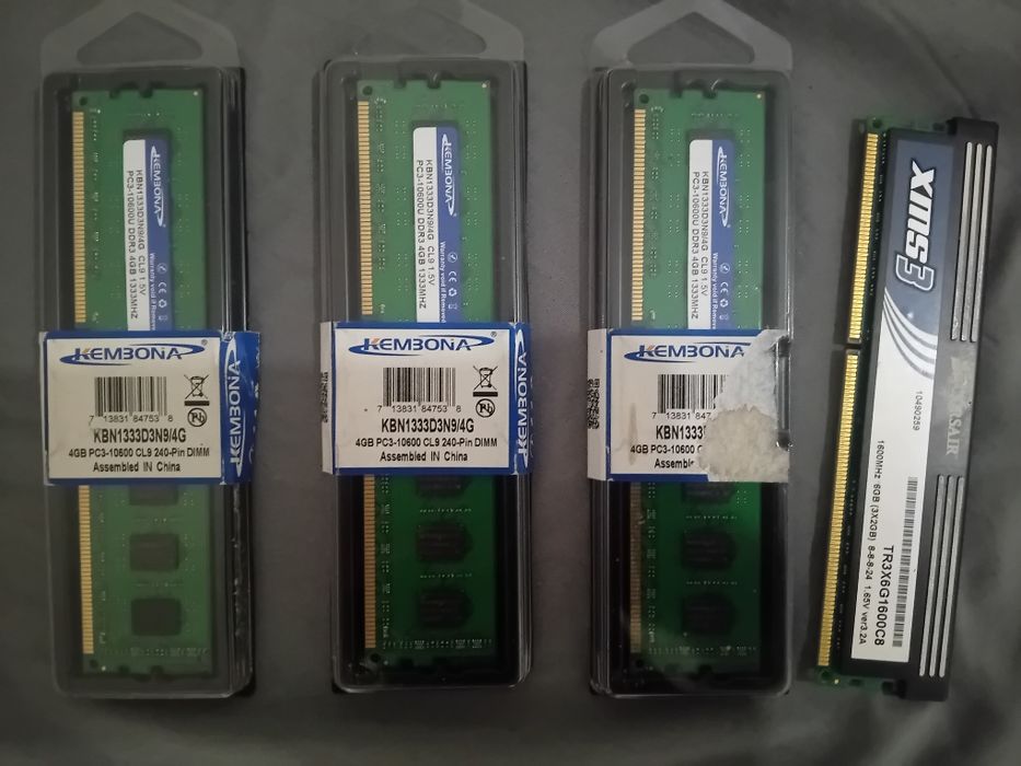 DDR3 RAM Memory Modules443030587374325760