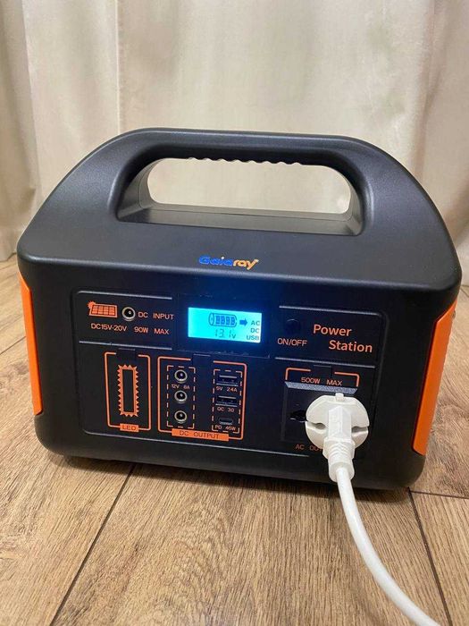 Зарядна станція Gaiaray LiFePO4 ємність 460 ват/ годин, потужніст
