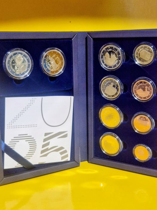 Conjunto proof San Marino 2025
