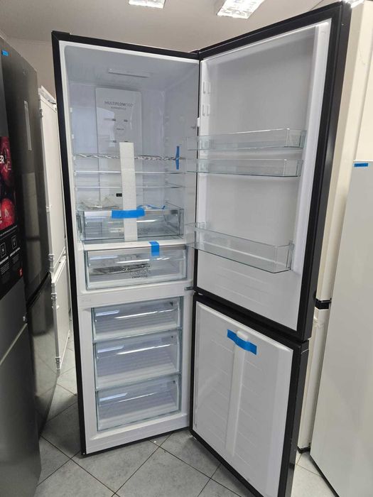 OUTLET nowa Lodówka Gorenje NRK619EABXL4 185 cm Czarna gwar 2 lata C6