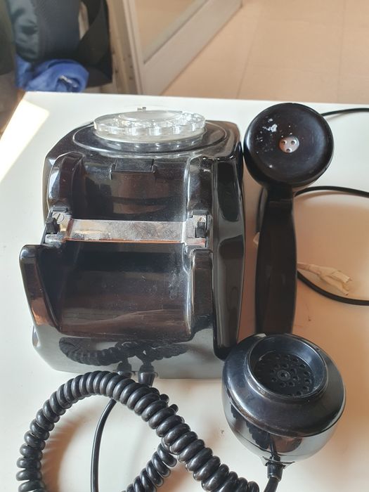 Telefone fixo vintage de Outubro de 1978
